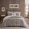 Edge Collections - 18" x 18" - Gray - Alton Sherpa Set Full Queen - 1 Set
